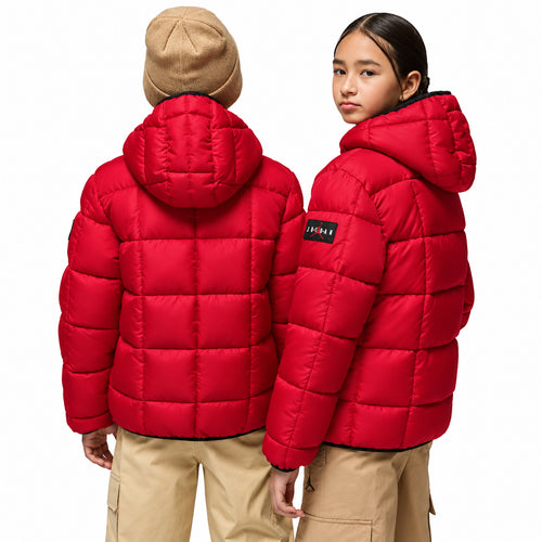 Jordan Coat Essential Midweight Puffer Gym Red (Kids)